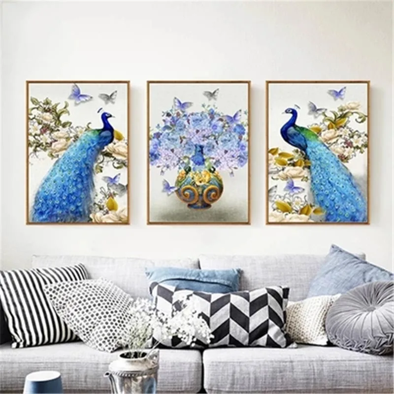

DiamondEmbroidery,China,landscape,scenery,Peacock, 5D Full Diamond Painting, Flower Cross Stitch, Diamond Mosaic, Decoration