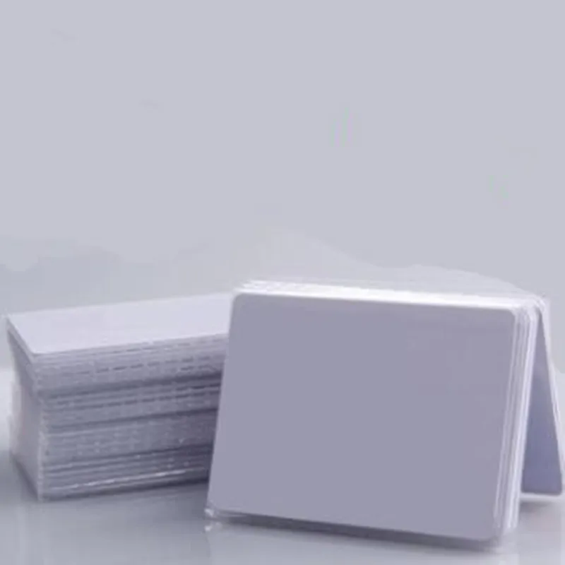 100 шт./лот ПВХ бесконтактная Смарт RFID IC карта M1 S50 13 56 МГц контрольные карты |