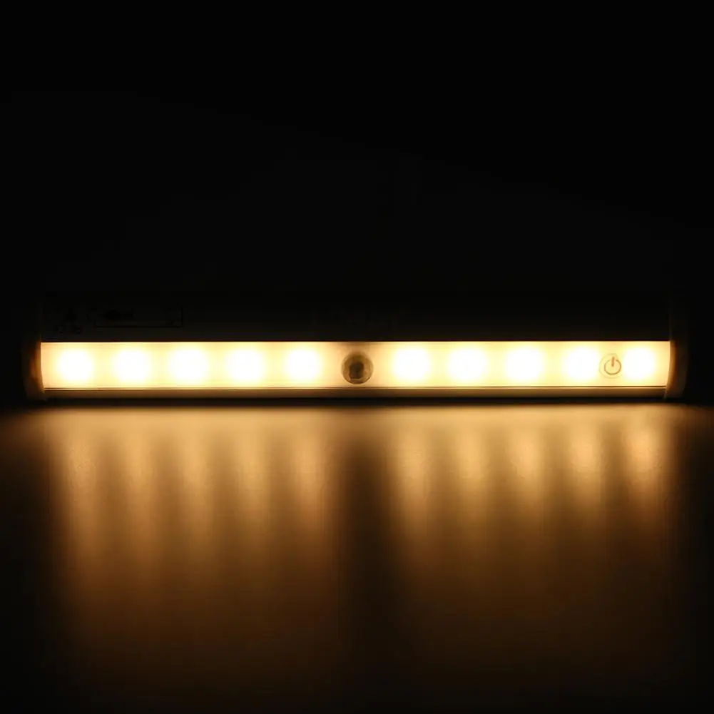 3 шт. светодиодный светильник под шкаф ночник беспроводной пульт дистанционного управления светодиодный датчик ночные светильники с