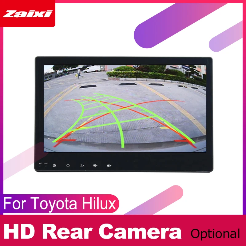 Sale ZaiXi android car gps multimedia player For Toyota Hilux 2016~2017 car navigation radio video audio player Navi Map 3