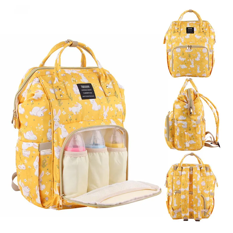 

Large-capacity Mummy bag diaper bag Bolsa Maternidade print bag travel backpack designer baby care