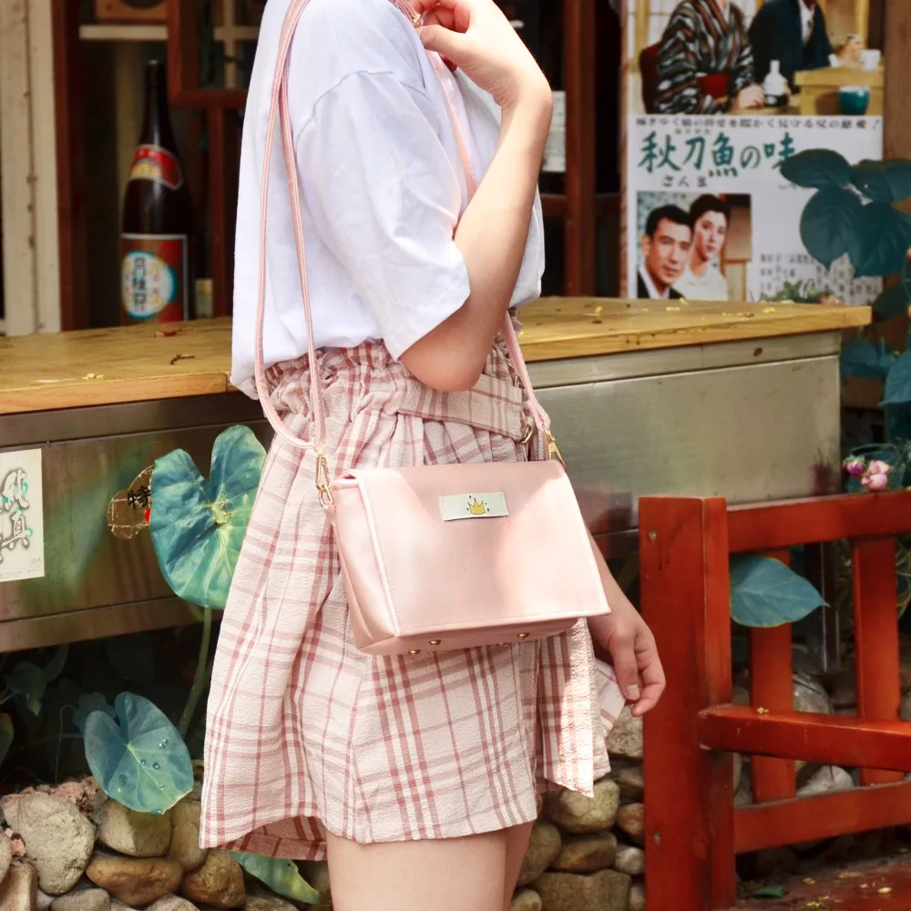 

Princess sweet lolita bag Original kumayes bag powder lovely harbor wind retro small sprouting girl little satchel bag CC146