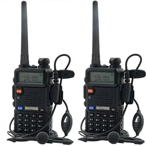 2X Baofeng UV-5R двухдиапазонный УКВ/VHF радио RF 5 Вт Выходная Новая версия+ в американском стиле, имеется на