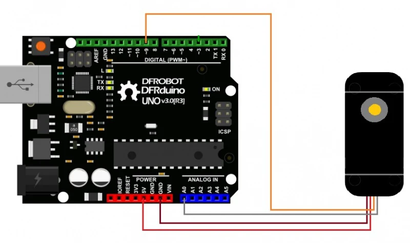 DFRobot DSS-M15S 270 угол градусов 15 кг DF металла шестерни Servo двигатель 4,8~ 7,2 в с аналоговый отзывы RC ШИМ Совместимость с Arduino