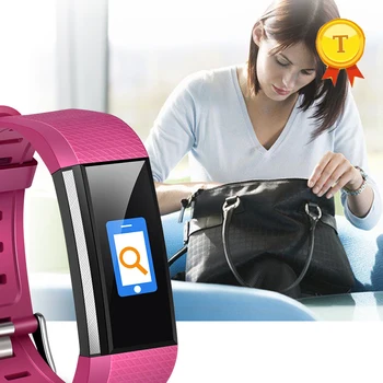 

2018 Cheapest Waterproof color screen Smart Wristband Fitness Bracelet Blood Pressure Heart Rate Monitor Wrist Band Watch