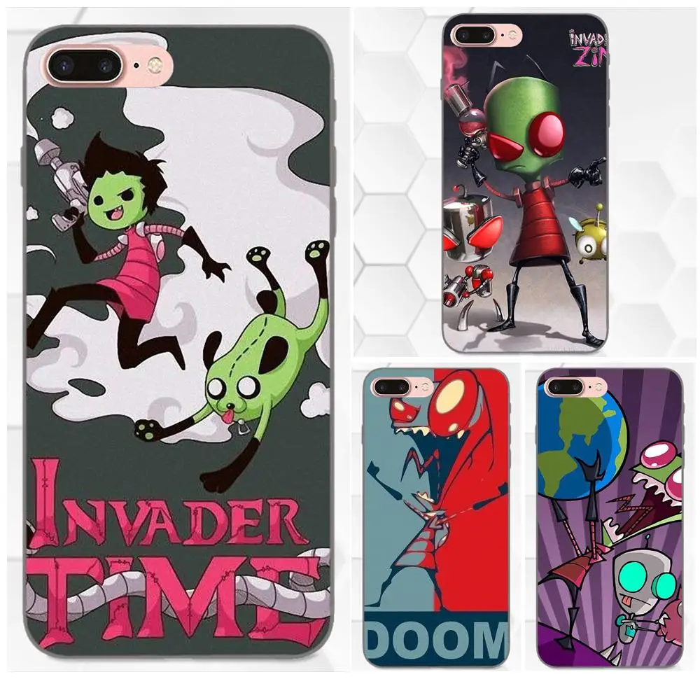 Мягкий ТПУ Модный чехол Alien Invader Zim Gir для Huawei nova 2 Plus 2S 3i 4 Y3 Y5 II Y6 Y7 Y9 Lite Prime 2017 2018