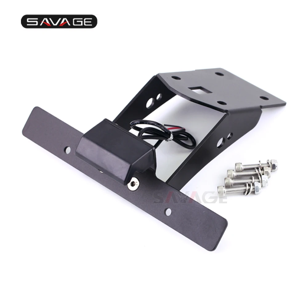 

Registration License Plate Holder Frame For KTM RC 125/200/250/390 RC125 RC200 RC250 RC390 13-19 Fender Bracket Stand Tail Tidy