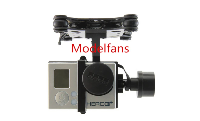 

YUN-2D 2-Axis CNC Bruhsless Gimbal Camera Mount with Motor & Control Board for Gopro Hero 3