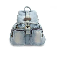 Venta caliente de la Mujer Mochila Mochila de Mezclilla Niñas Adolescentes del Viaje del Vintage Bolsa de Hombro Del Bolso de Escuela Mochila Femenina Mochila Feminina.