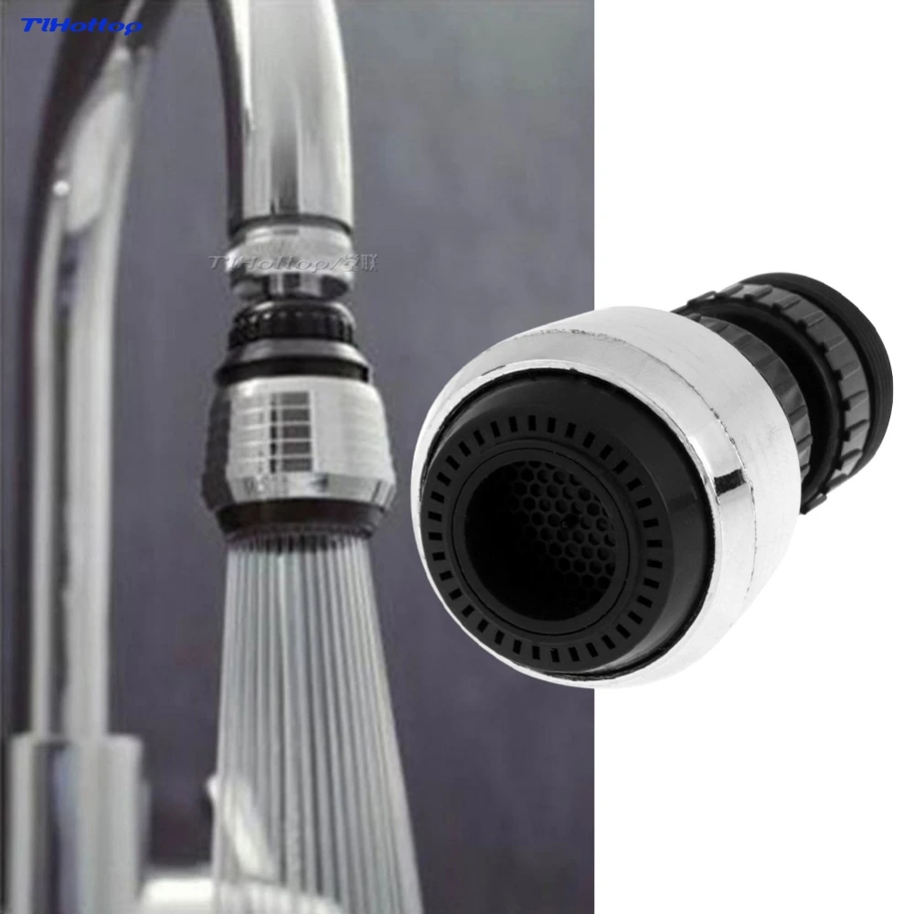 

360 Rotary Aerator Water Bubbler Swivel Filter Nozzle Faucet Shower Head Tap