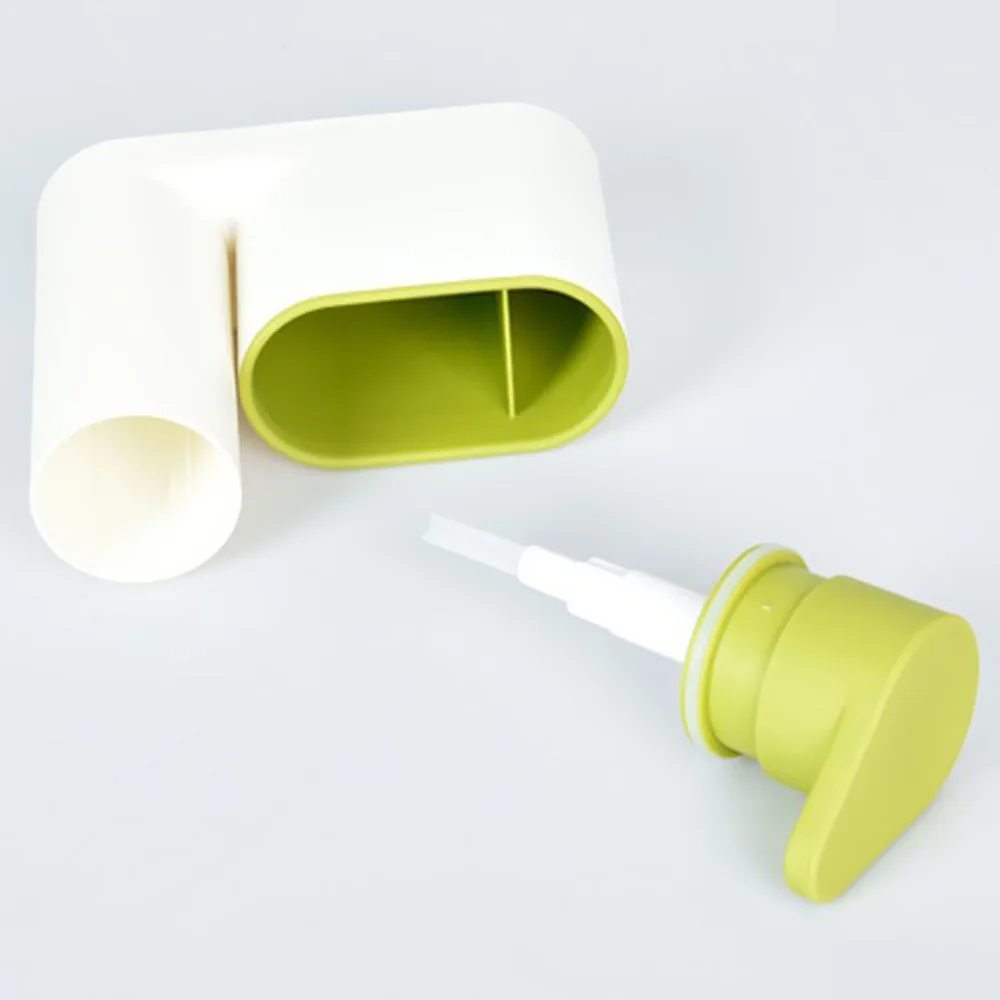 Портативный домашний пластиковый диспенсер для шампуня и мыла, практичный жидкий с губкой, держатель для кухонной и ванной комнаты из АБС-пластика