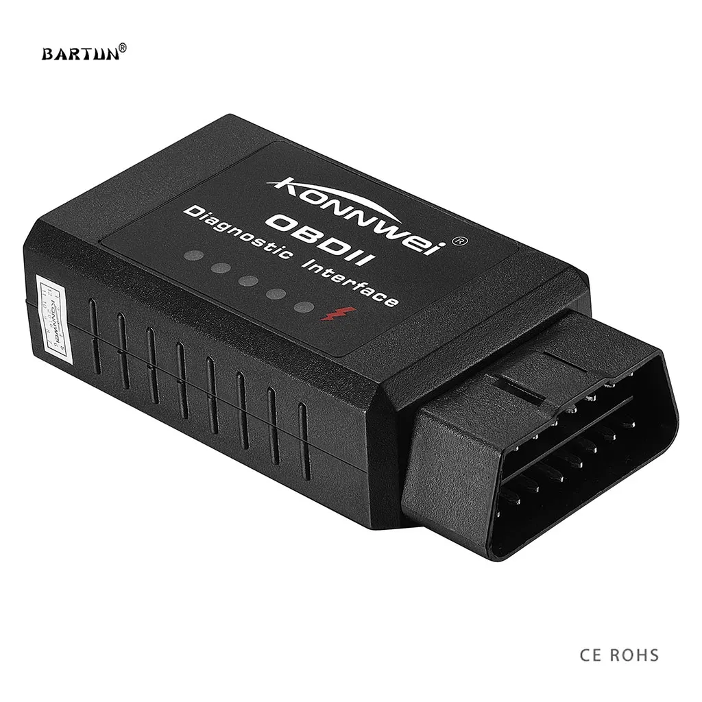 Мини Bluetooth ELM327 Беспроводной сканирующее устройство Bluetooth OBDII OBD2 читатель кода VAG COM автомобильный диагностический автодиагностика сканер тестер