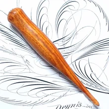 10 штук для много качества английская каллиграфия Copperplate морковь держатель для перьевой ручки ручной работы Европейский Винтажный из цельного дерева перьевая ручка