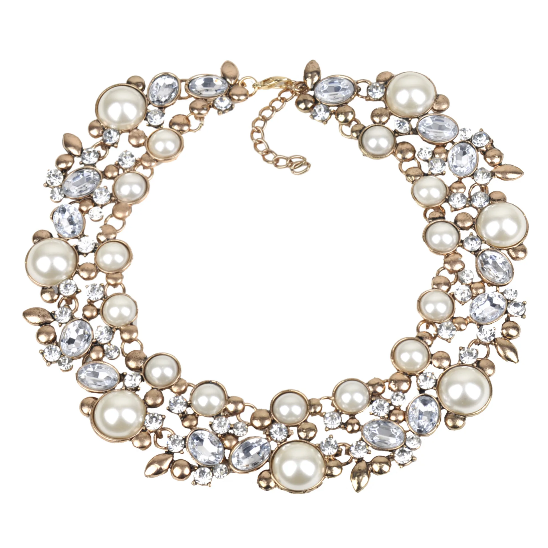 Free Shipping 2018 Trend Fashion Pearl Necklace Costume Imitation Pearl