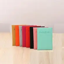 300 шт. Карамельный цвет Высокое качество заграничного паспорта владельца карты на чехол для Для женщин Для мужчин Приключения порта passaporte паспорт