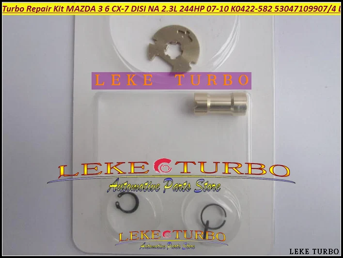 Turbo Repair Kit rebuild For Mazda 3 6 CX-7 DISI NA 2.3L 244HP 07-10 K0422 K0422-582 53047109907 53047109904 L33L13700B Turbocharger (3)