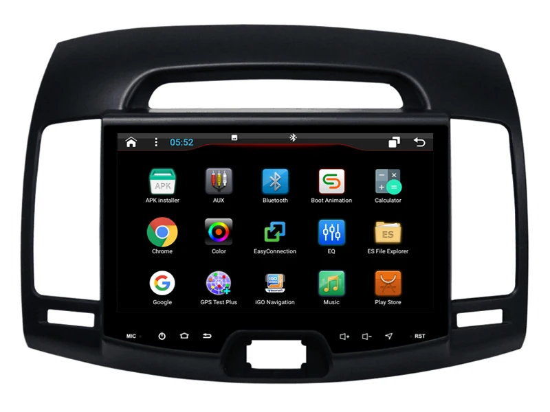 

OTOJETA DSP stereo carplay android 8.1 car radio for Hyundai Elantra 2008-2010 car accessories Gps navigation tape recorder