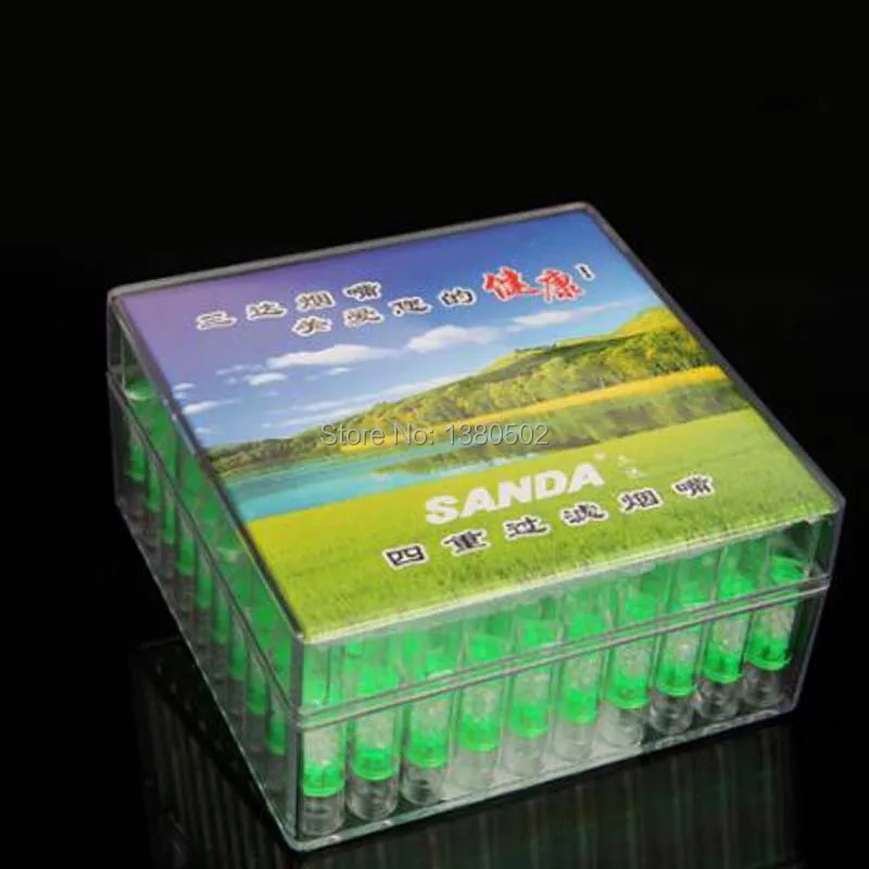 100 pcs/Lot Disposable Health Smoke Tobacco Filter cigarette holder