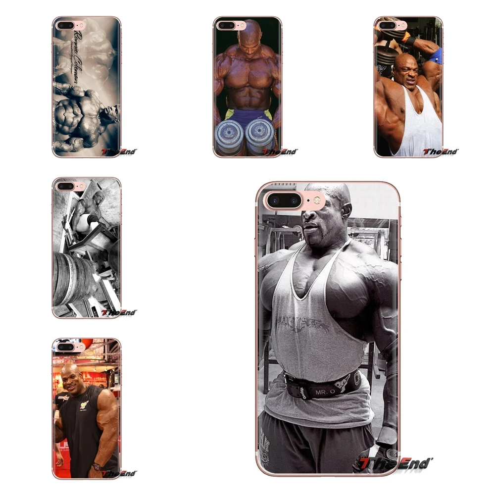 

For iPod Touch Apple iPhone 4 4S 5 5S SE 5C 6 6S 7 8 X XR XS Plus MAX Transparent Soft Cases Covers Ronnie Coleman