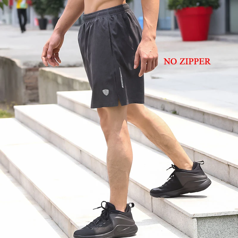 jogger shorts with zipper pockets