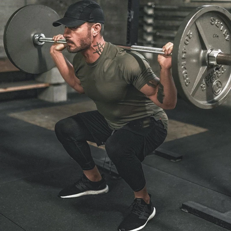 Compression Pants Men 2 IN 1 Skinny Fitness Legging Elastic Long Pants 2019 New Calf-Length Quick-drying Men Leggings Trousers Compression Pants Men 2 IN 1 Skinny Fitness Legging Elastic Long Pants 2019 New Calf-Length Quick-drying Men Leggings Trousers