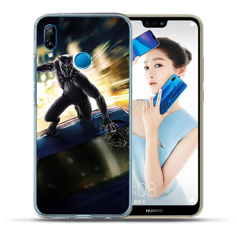 Роскошный чехол Marvel с героями Мстителей для huawei P20 P10 P9 P8 Lite mate 10 9 Lite Pro Plus, чехол с узором, чехол Etui Fundas - Цвет: 08