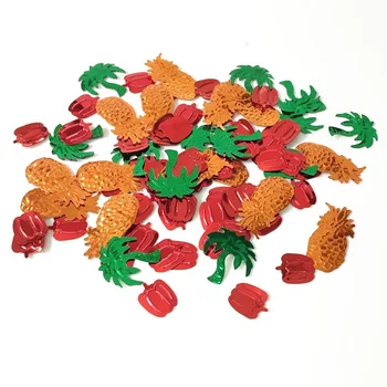 

150g Chili Coconut Trees Pineapple Plants Table Confetti Wedding Party Engagement Anniversary Decoration Happy Birthday Ornament