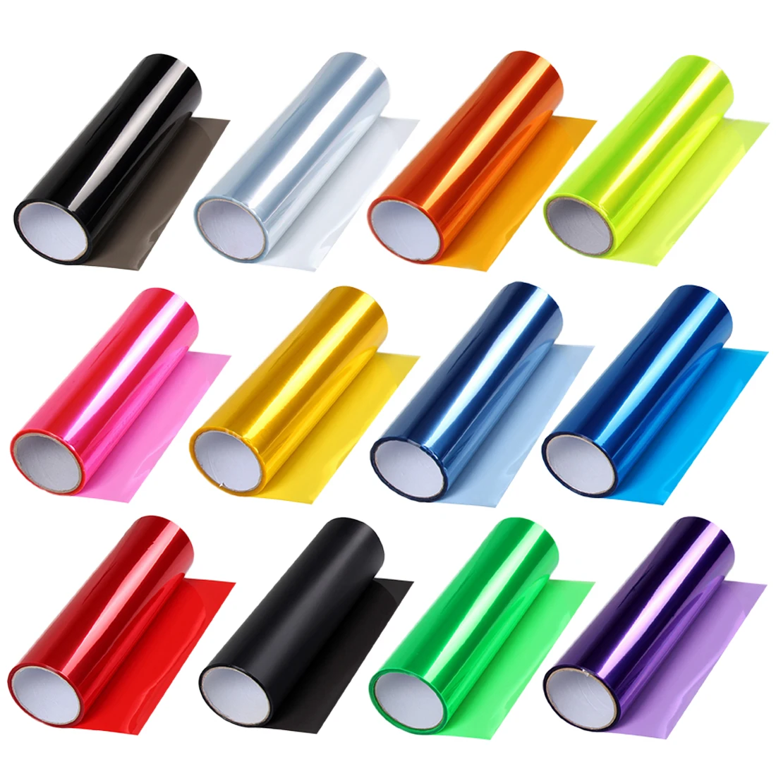 

Dewtreetali New Arrival 30cm x 200cm Transparent Car Headlight Taillight Tint Vinyl Film Sticker 13 Color option