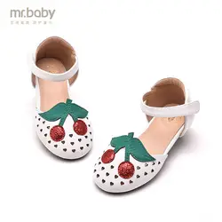 Mr. baby обувь для детей Лето Новое Поступление Сладкие фрукты босоножки принцессы девочки сандалии