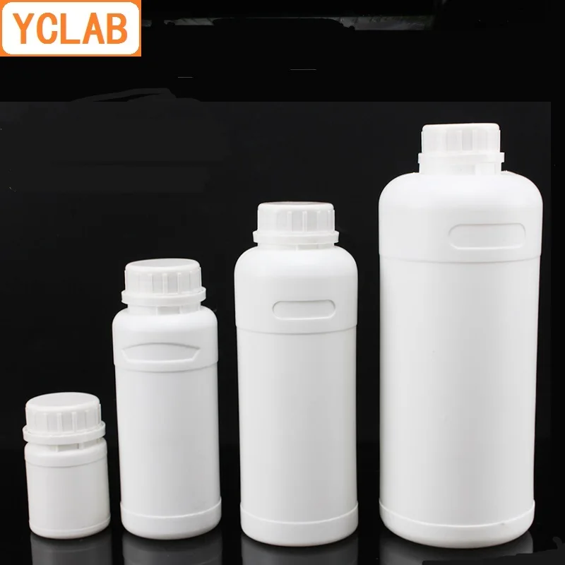 YCLAB 100 мл HDPE Фторированная бутылка толстой стенки пластиковые удерживающие образцы лабораторное химическое оборудование