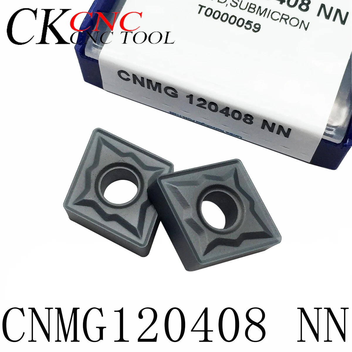 

10PCS CNMG120408 NN LT10 CNC Turning Carbide Inserts for External Turning Tools High cost performance