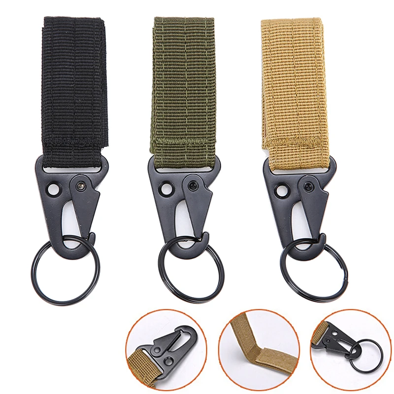 Outdoor Camping Tactical Carabiner Backpack Hooks Olecranon Molle Hook