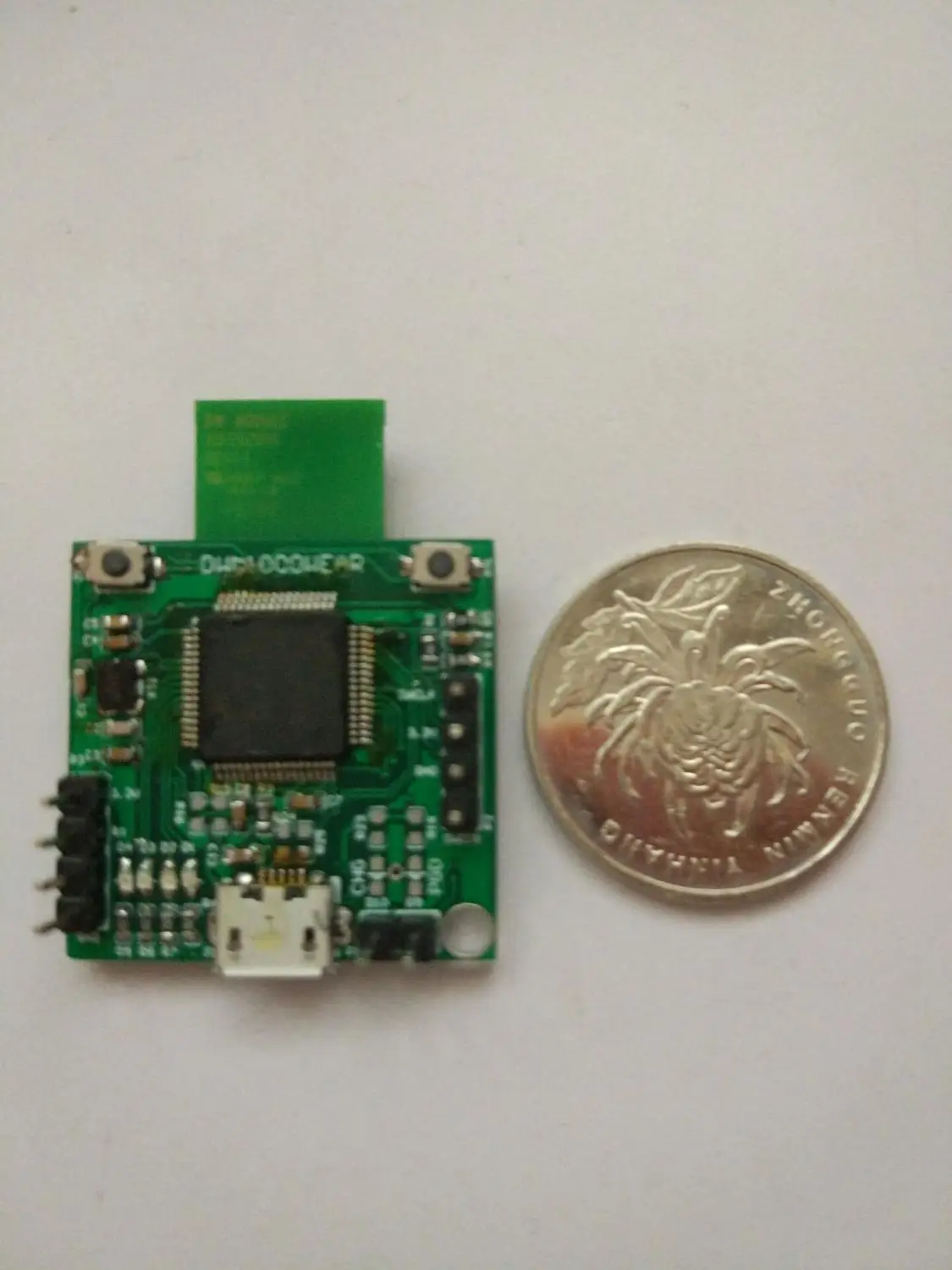 US $139.99 For DW1000 wear development board DW1000 DWM1000 small and easy to carry tag