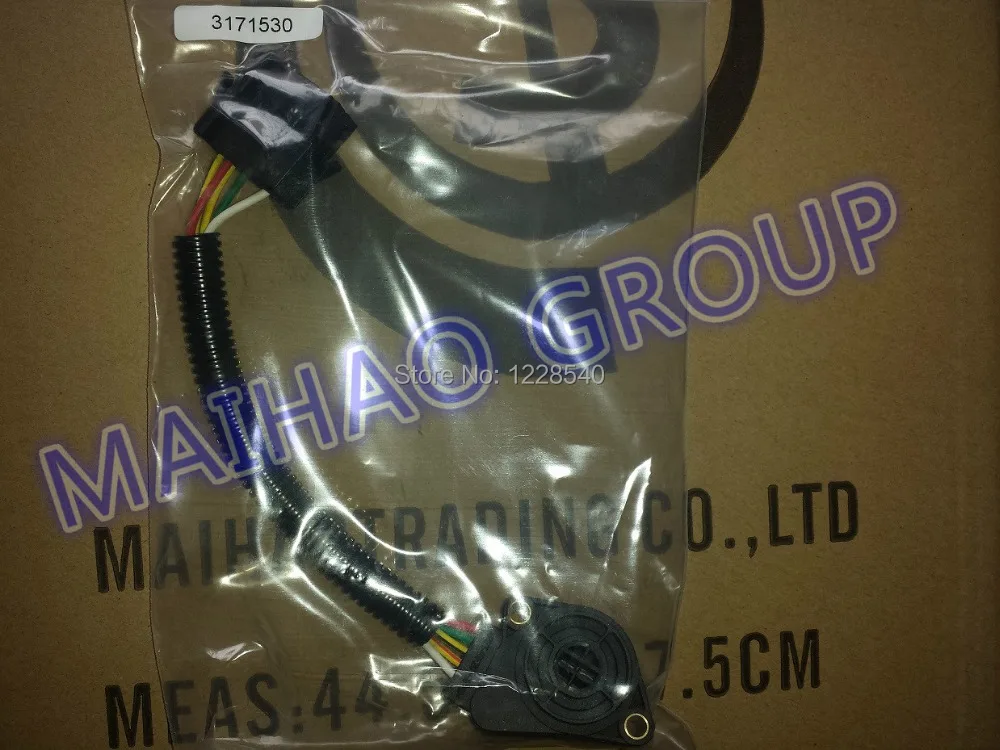 Педальный датчик для грузовика Volvo 20504685 1063332 3171530 с 5 контактным датчиком