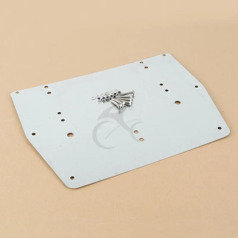 Base do Tronco para Harley Pacote Placa Tour Touring Road King Street Electra Glide 93-13 Flhtcu Flhr Novo Pak 9 Bolsas para selim e couro