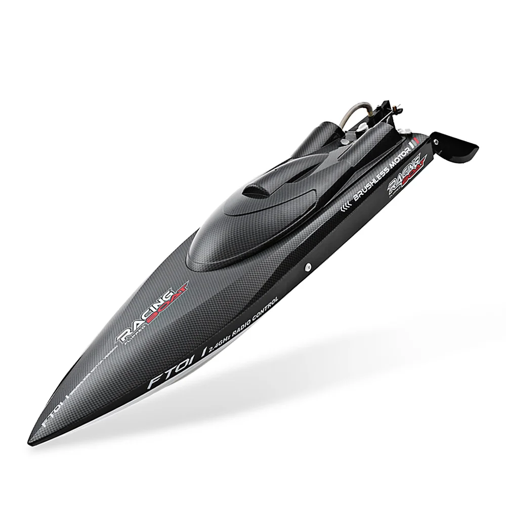 Новый FeiLun FT011 2 4 г гоночная лодка RC высокоскоростной бесщеточный двигатель