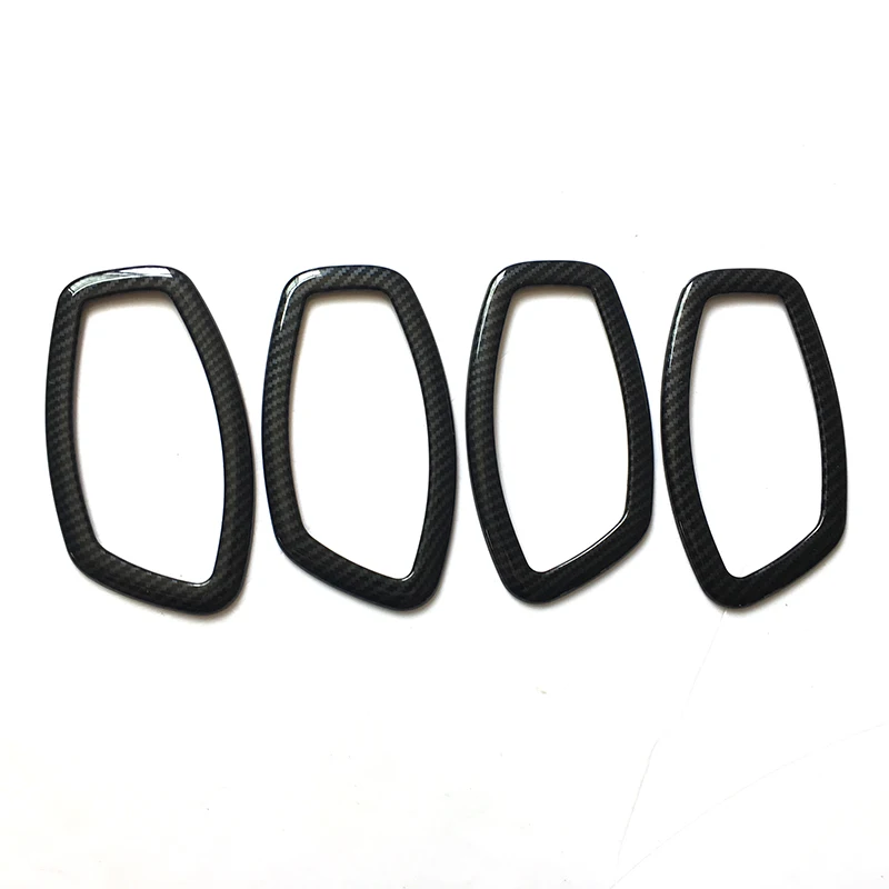 For-Renault-Captur-2013-2018-ABS-Carbon-fiber-door-inner-built-handle-bowl-frame-lamp-moulding (2)