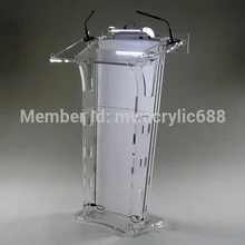 Free Shipping HoYode Monterrey Price Reasonable Acrylic Podium Pulpit Lectern