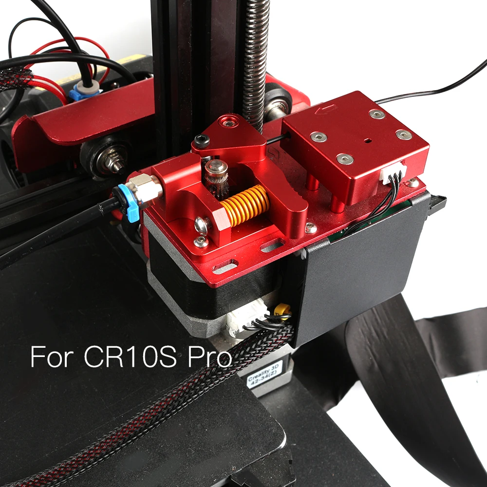 Обновленный дистанционный металлический экструдер блок DIY gear экструдер комплект для CR 10 S PRO Creality CR-10S PRO 3d принтер запчасти