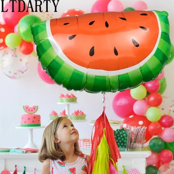 

50pcs Watermelon Pineapple Balloons Baby Shower Birthday Summer theme Party Fruit Helium Globos Decor Supplies Toys