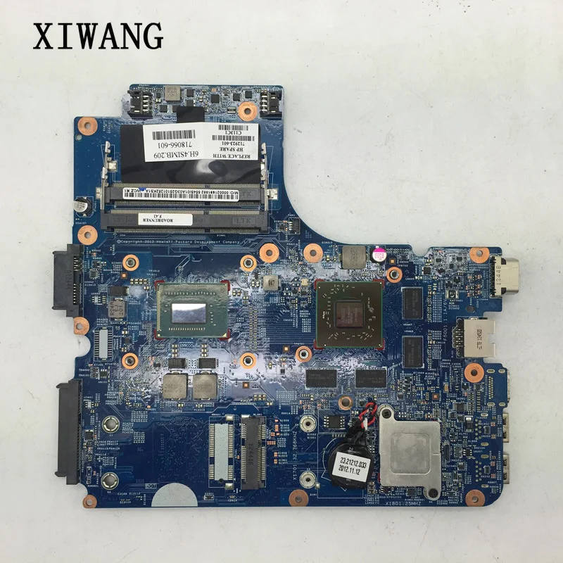 

712923-501 712923-001 for HP Probook 4540S 4441S laptop motherboard 712923-601 I3-3110M DDR3 Fully tested 718066-501