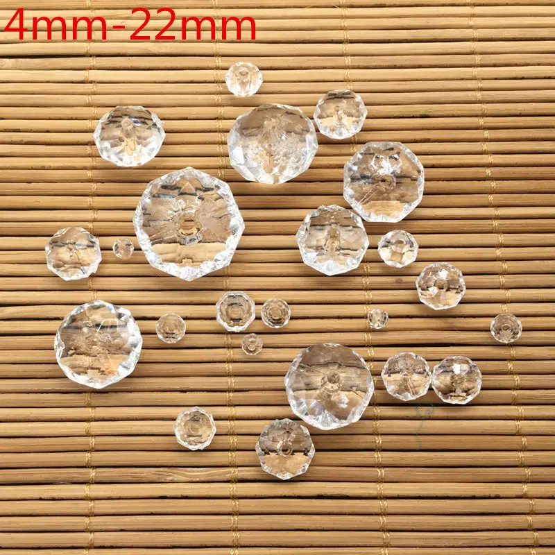 

The latest flat beads 4-22mm blend transparent acrylic and acrylic pinball and fashion jewelry necklace bracelet.