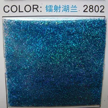 50 г 0,2 мм(1/12") 008 дюймов Тонкая голографическая морская синяя блестящая Пыль порошок Шестигранная форма для украшения ногтей