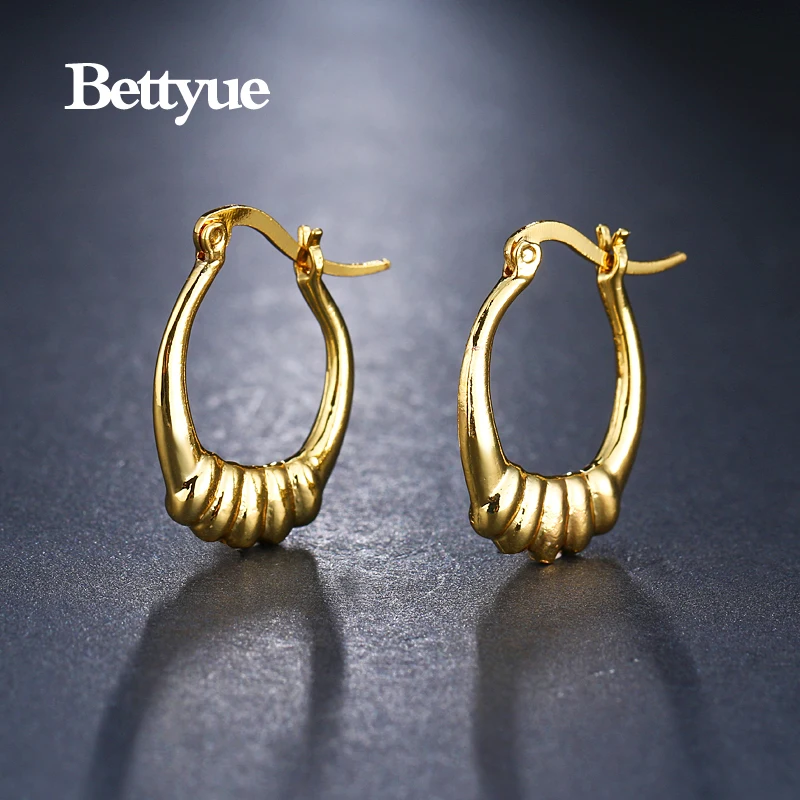 Bettyue брендовые модные роскошные очаровательные высокое качество металлические ювелирные изделия серьги для женщин Готический стиль Свадебная вечеринка подарки