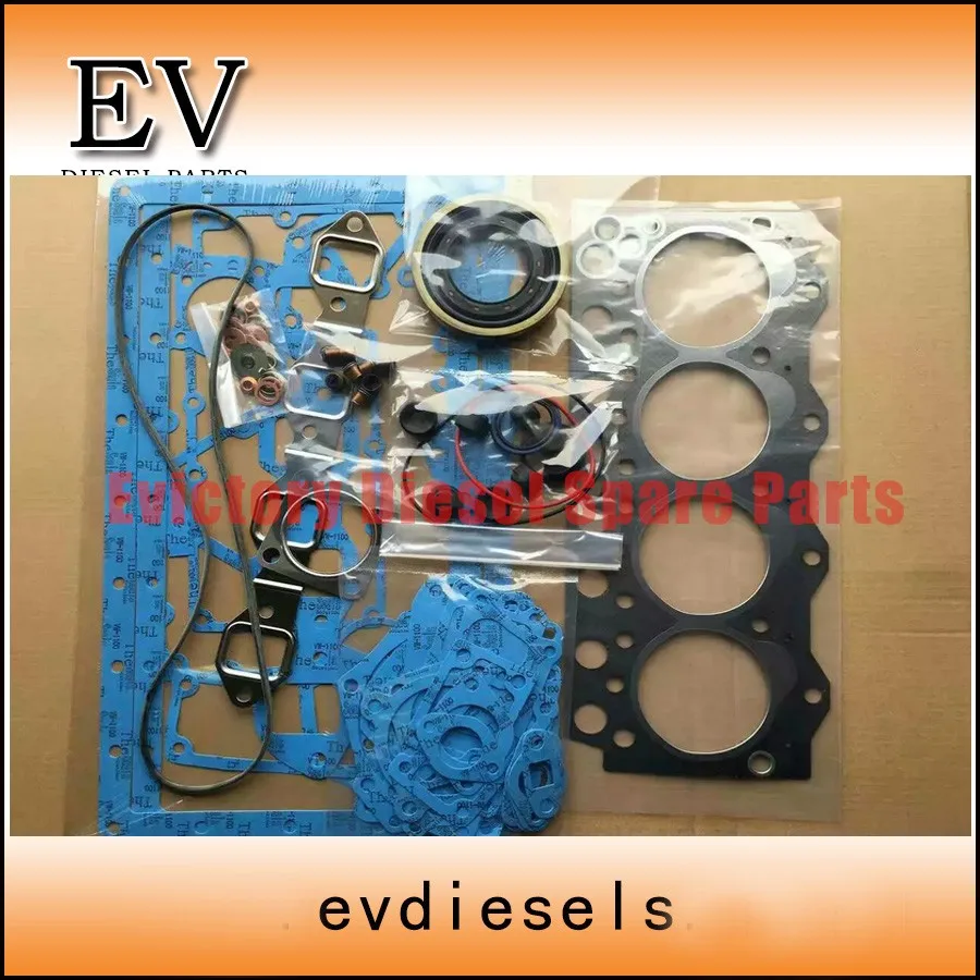

Fit for Komatsu Forklift engine 4D95 S4D95 4D95L piston ring and full engine gasket kit