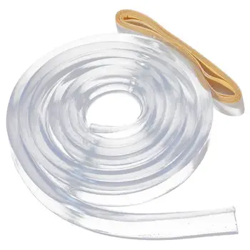 

HOT SALE 1m Soft Silicone Table Corner Protector Guards Edge Strip Baby Child Kids Safety, 2Pcs