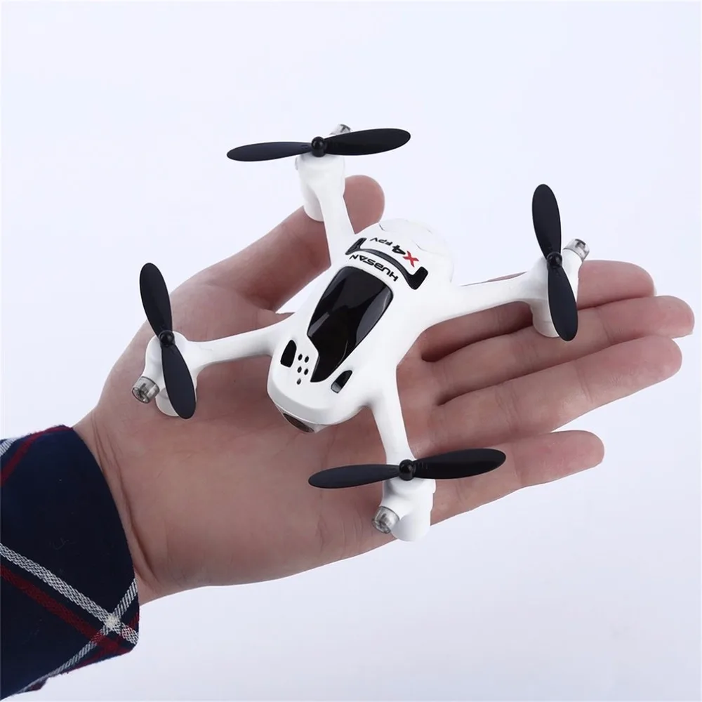  White 720P Camera 2.4G 4CH RC Quadcopter RTF for Hubsan FPV X4 Plus H107D+ Smallest FPV Quadcopter