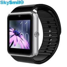 SkySmile Smart Watch GT08 Clock Sync Notifier Smartwatch Bluetooth Connectivity Android Phone For Apple Iphone 6 Support SIM TF