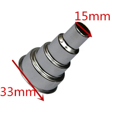 

1PC Round 33mm Tuyeres To 15mm Nozzle for Handheld Hot Air Gun