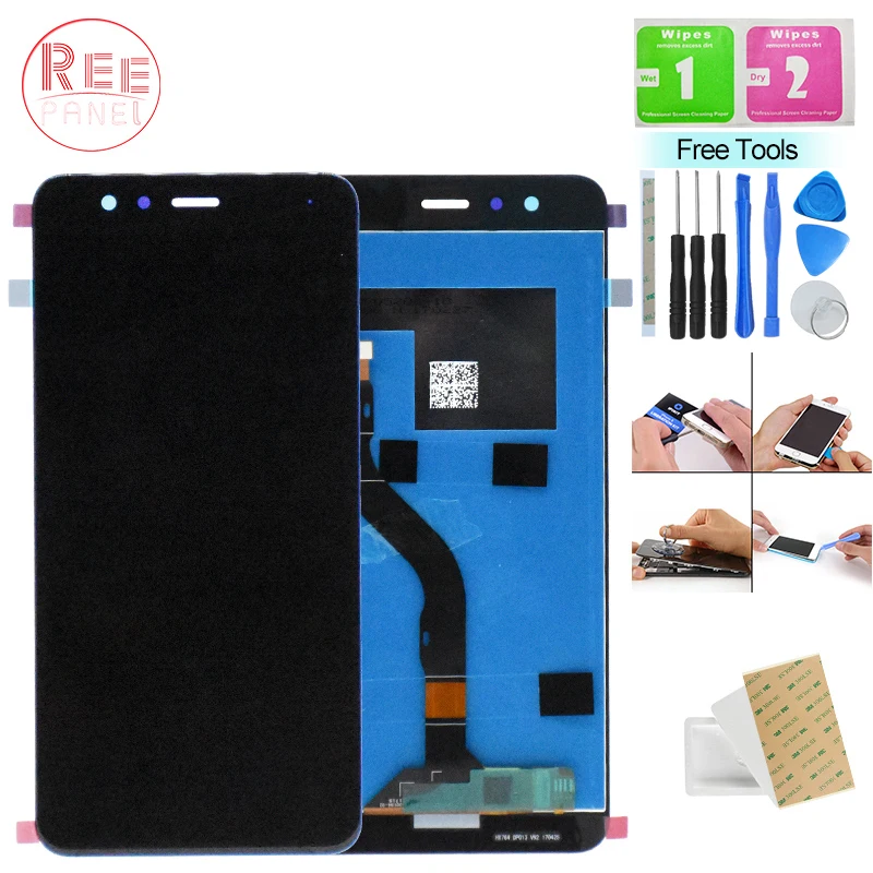 

New 5.2" ORIGINAL For HUAWEI P10 Lite Display Touch Screen with Frame For HUAWEI P10 Lite LCD Screen was-lx1 was-lx1a LCD Screen